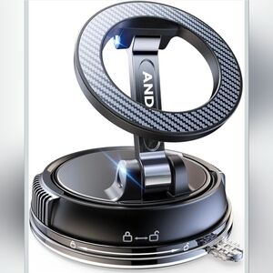 ANDERY Car Phone Holder for Magsafe [78+LBS Strongest Suction & 2400gf Strongest